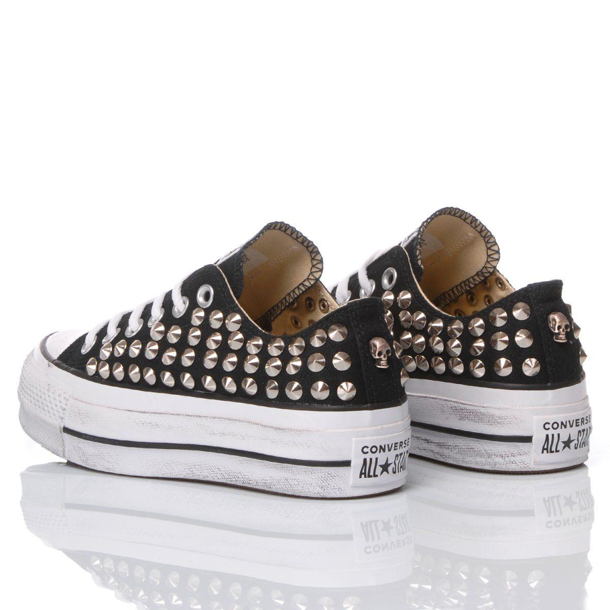 CONVERSE BLACK SNEAKERS - DIVINE