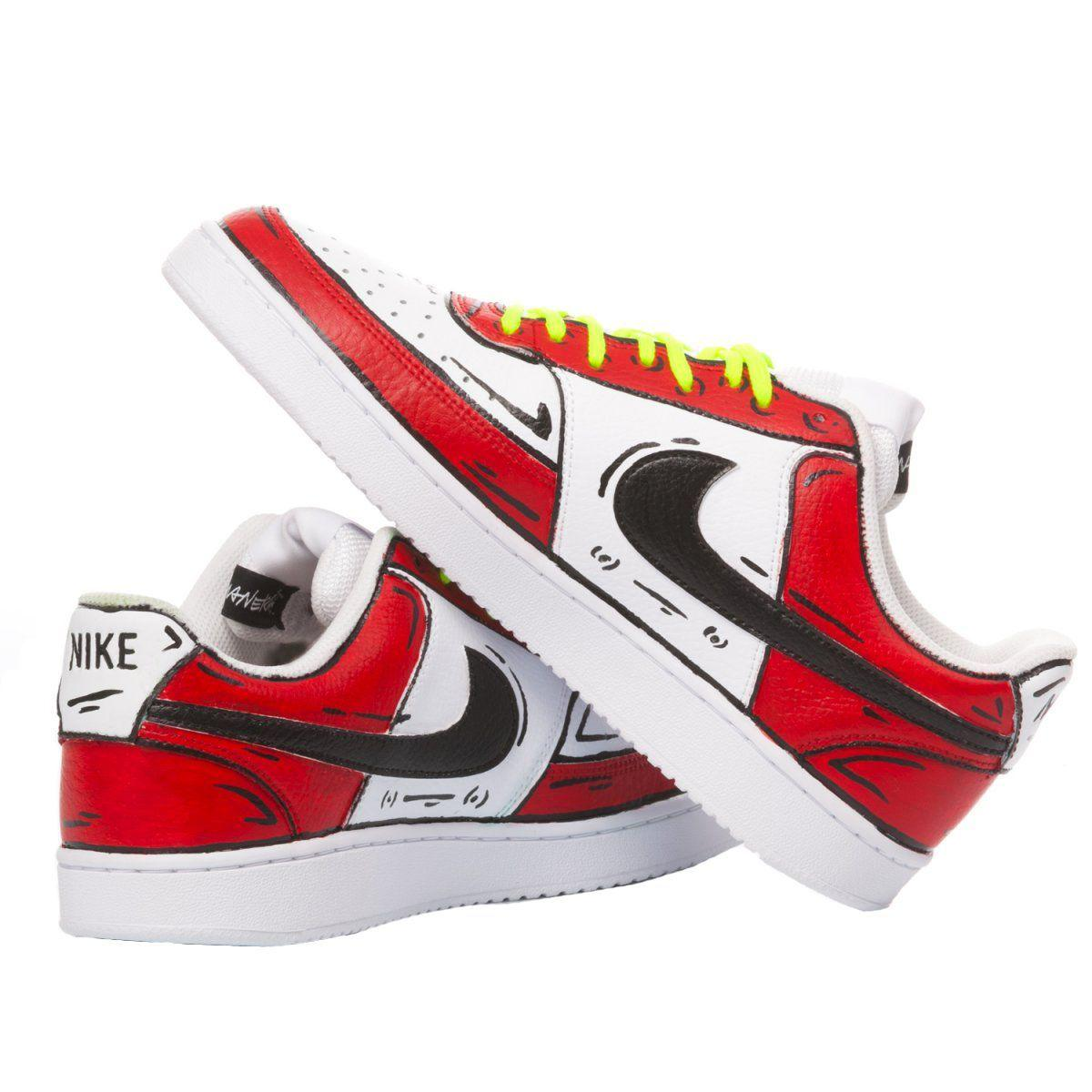 NIKE RED SNEAKERS - DIVINE