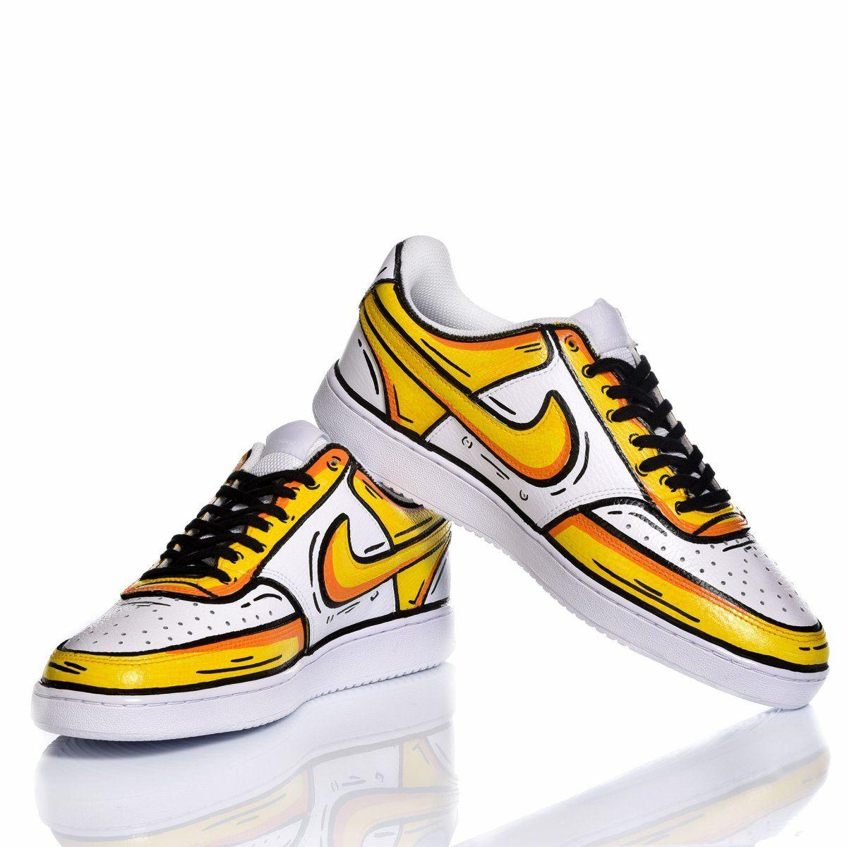 NIKE YELLOW SNEAKERS - DIVINE