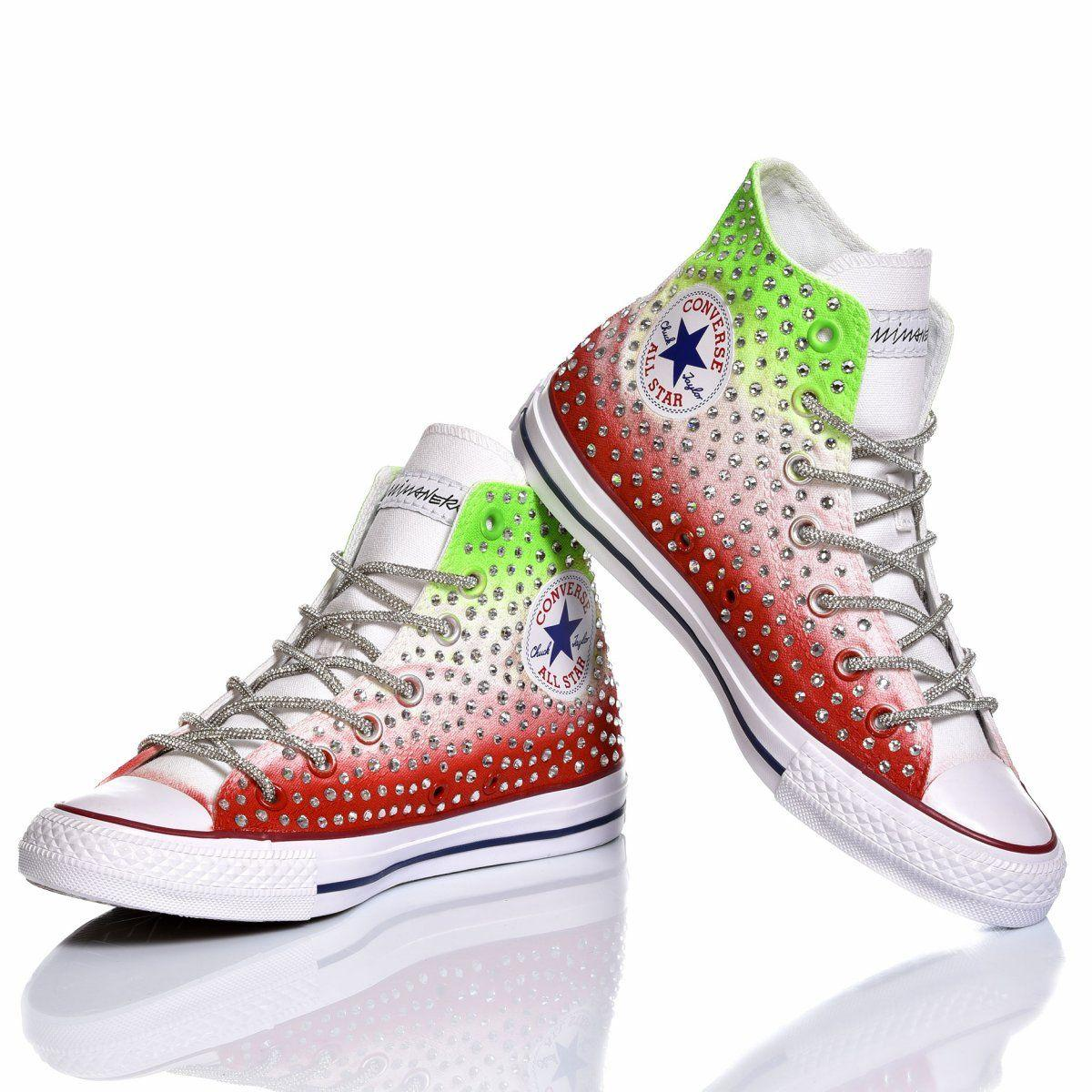 CONVERSE MULTICOLOR HI TOP SNEAKERS - DIVINE