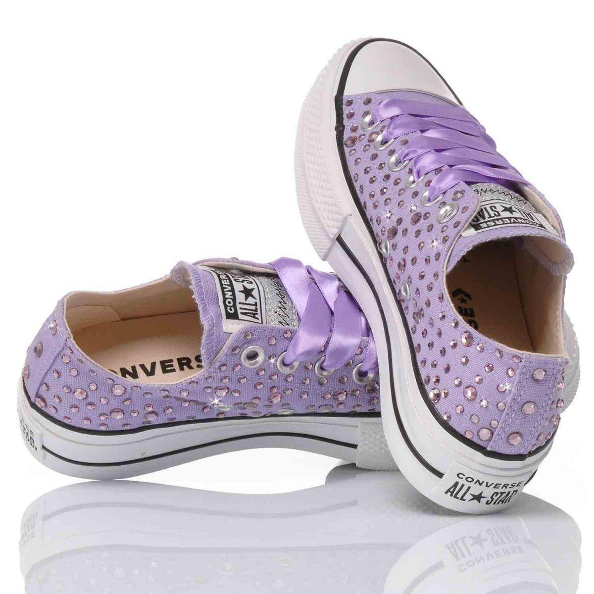 CONVERSE PURPLE SNEAKERS - DIVINE