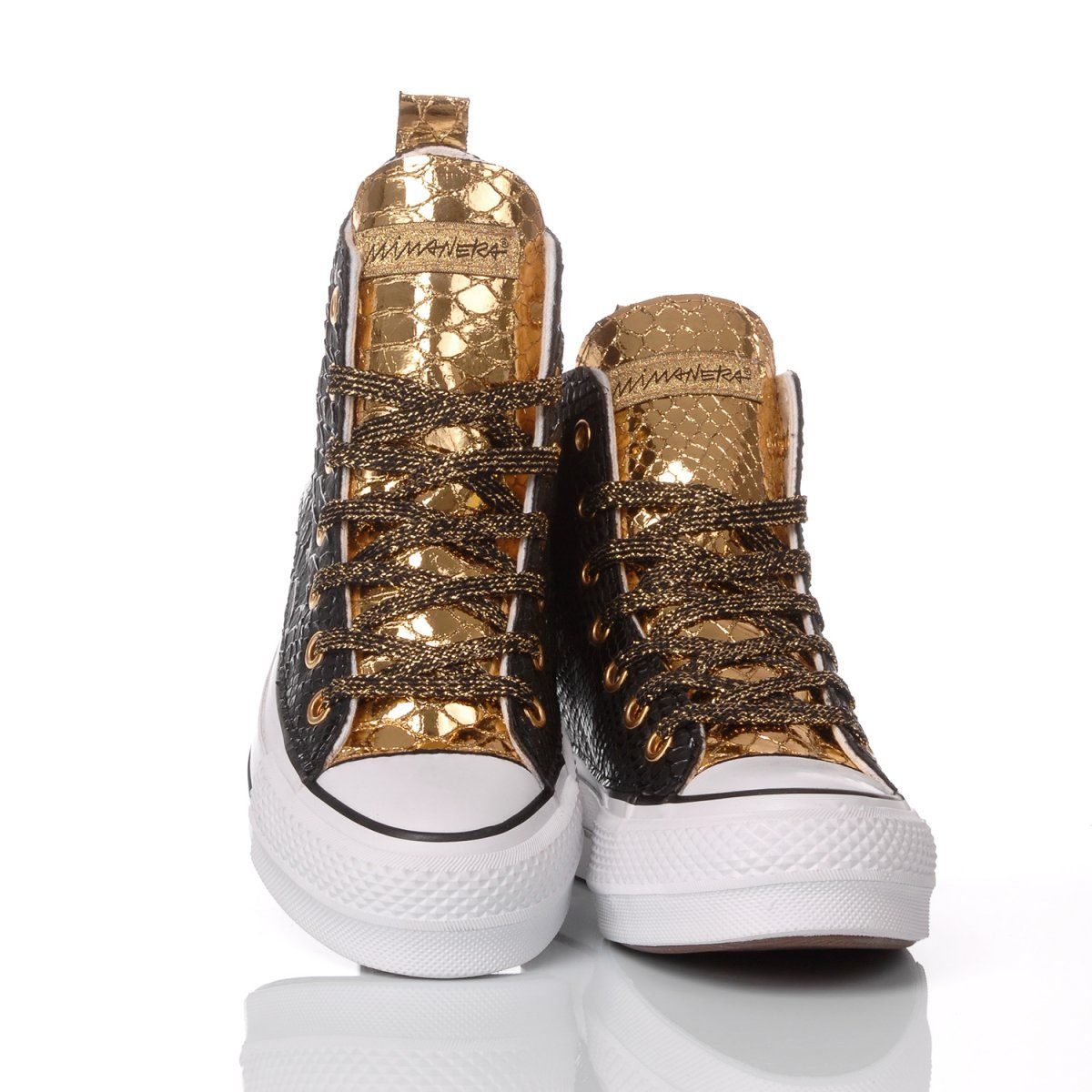 CONVERSE BLACK HI TOP SNEAKERS