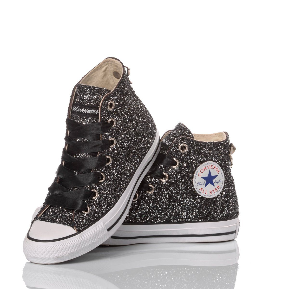 CONVERSE BLACK HI TOP SNEAKERS