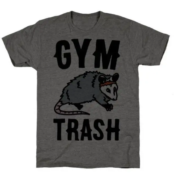 GYM TRASH OPOSSUM T-SHIRT