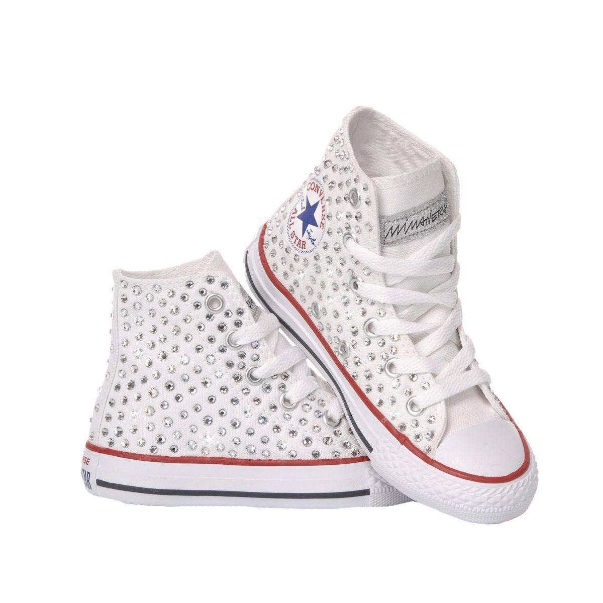 CONVERSE WHITE HI TOP SNEAKERS - DIVINE