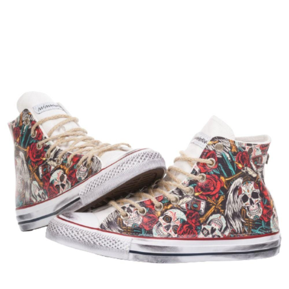 CONVERSE MULTICOLOR HI TOP SNEAKERS - DIVINE