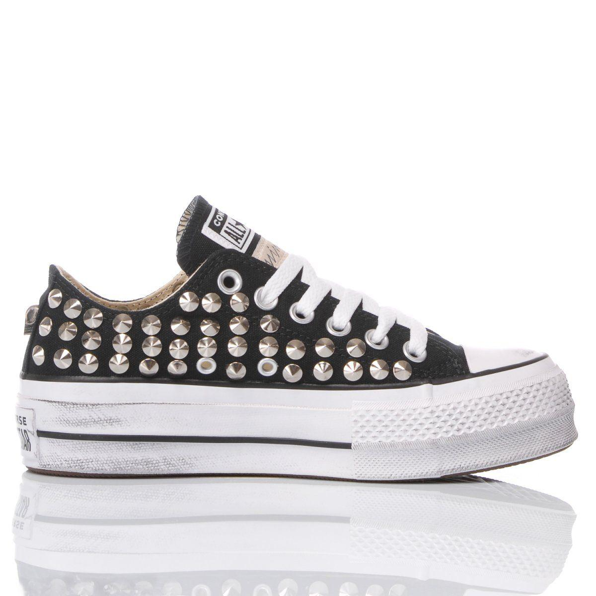 CONVERSE BLACK SNEAKERS - DIVINE