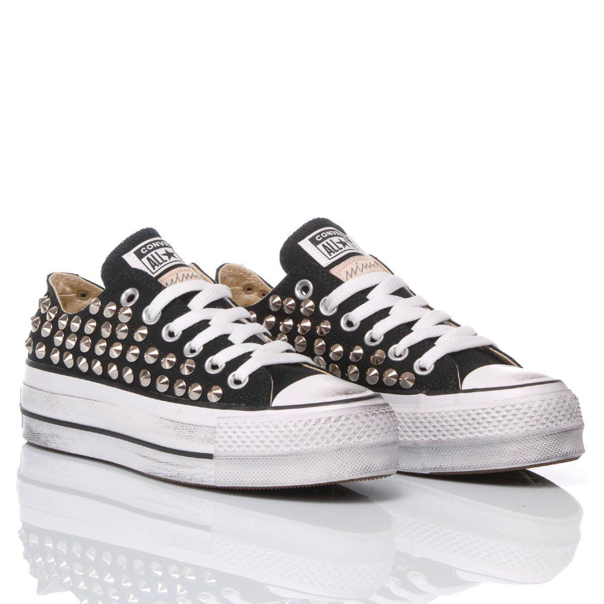 CONVERSE BLACK SNEAKERS - DIVINE