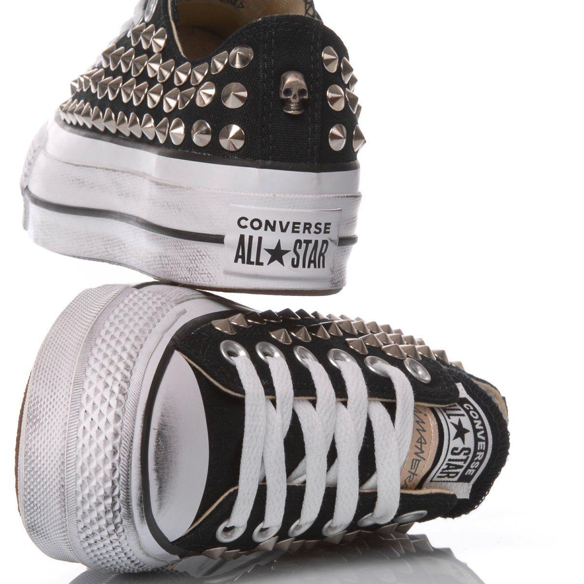 CONVERSE BLACK SNEAKERS - DIVINE