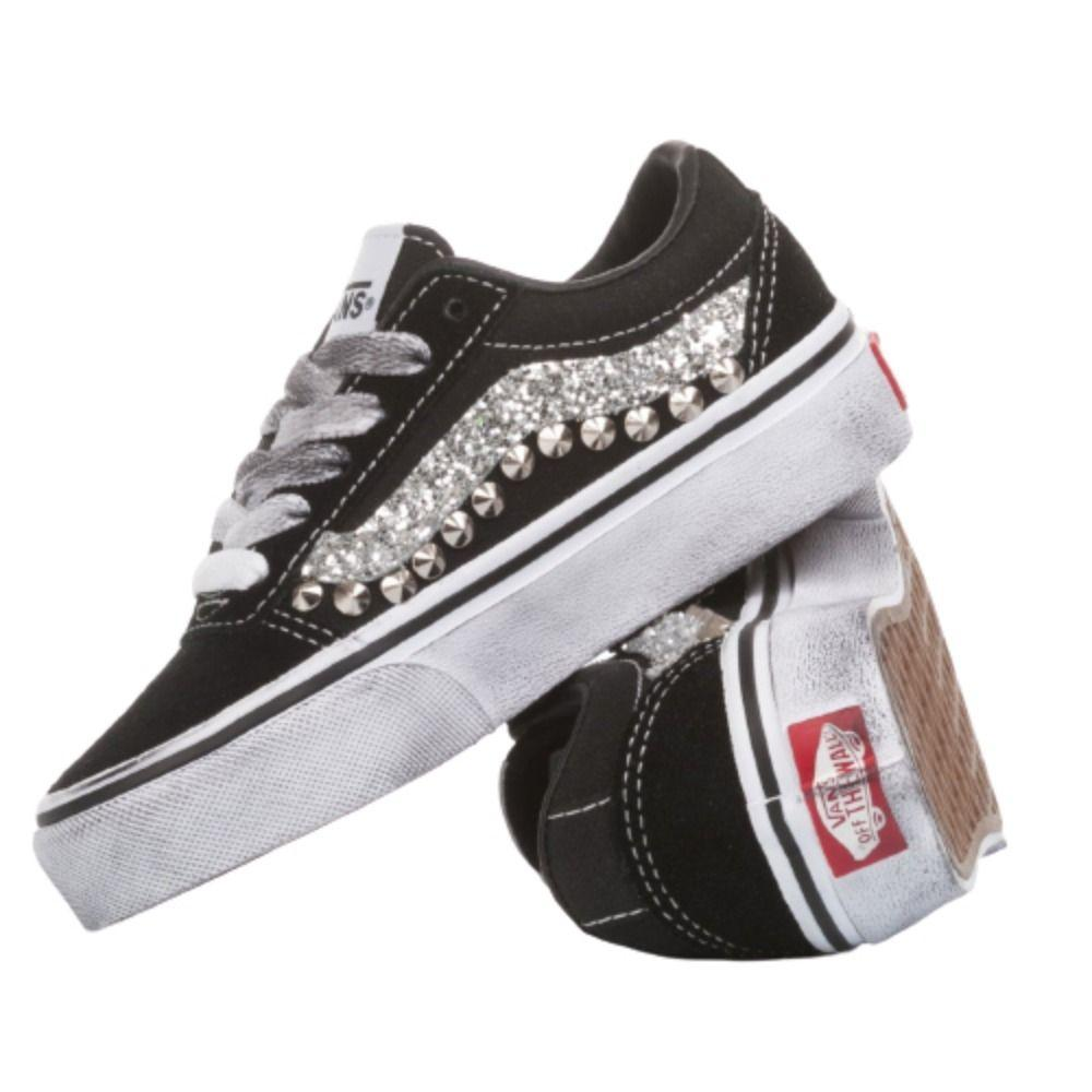 VANS BLACK SNEAKERS - DIVINE