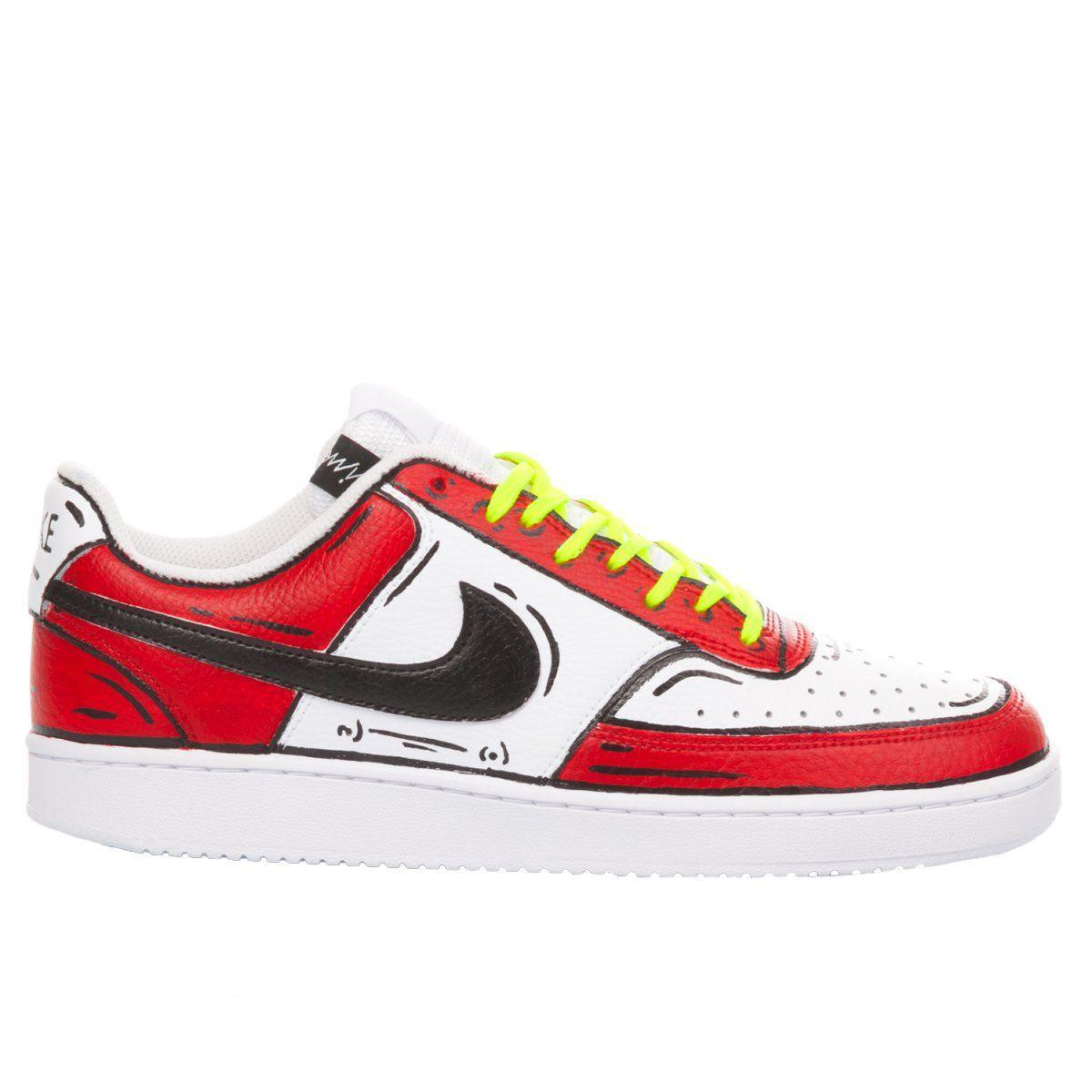 NIKE RED SNEAKERS - DIVINE