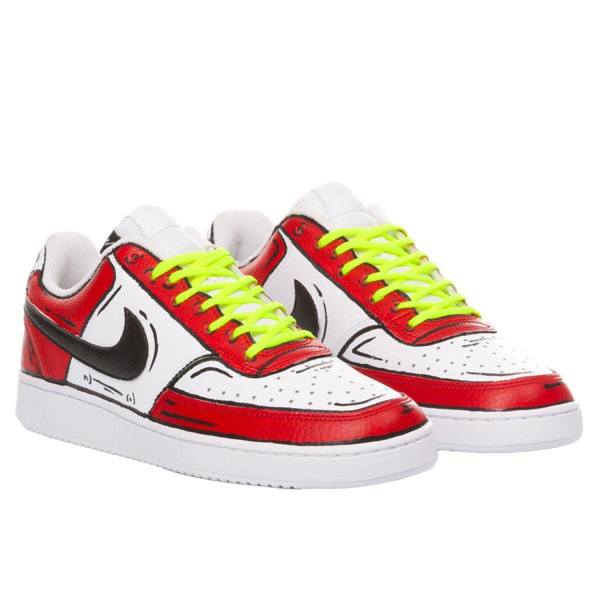 NIKE RED SNEAKERS - DIVINE