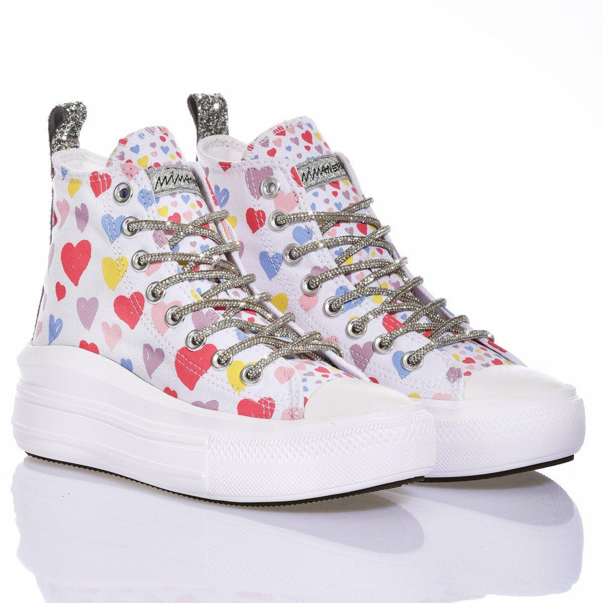 CONVERSE WHITE SNEAKERS - DIVINE