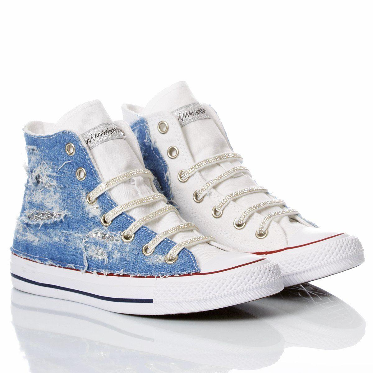 CONVERSE WHITE HI TOP SNEAKERS - DIVINE