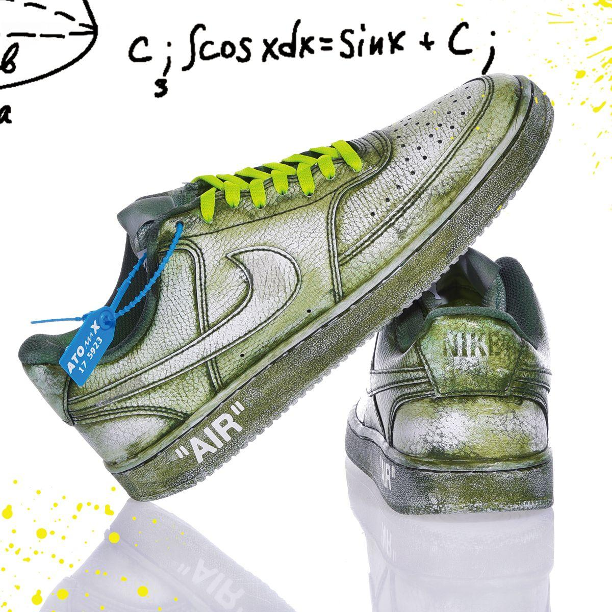 NIKE GREEN SNEAKERS - DIVINE