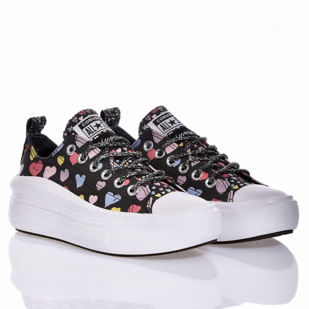 CONVERSE BLACK SNEAKERS - DIVINE