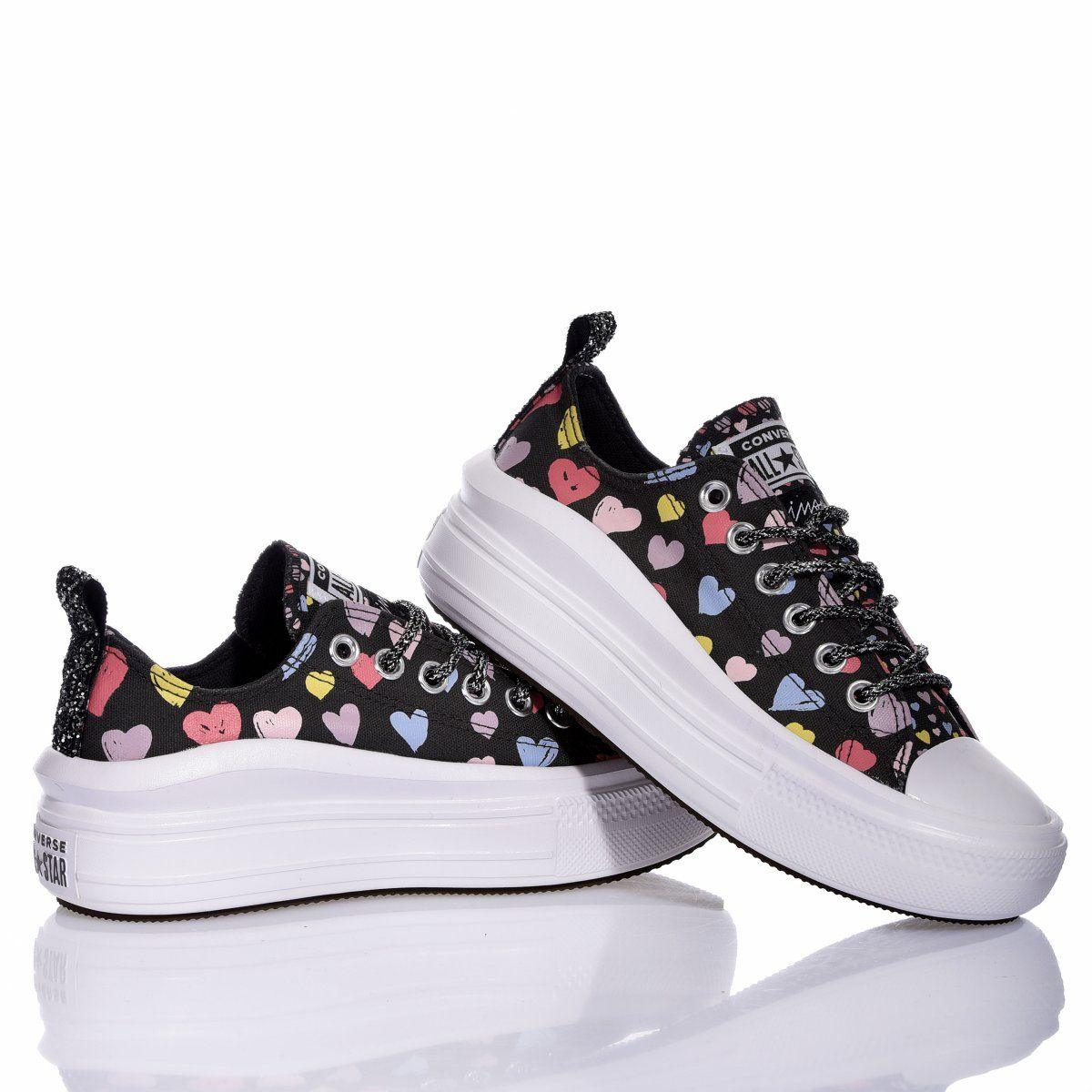 CONVERSE BLACK SNEAKERS - DIVINE