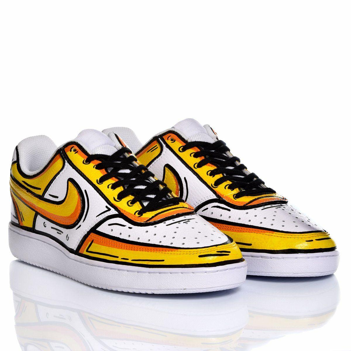 NIKE YELLOW SNEAKERS - DIVINE