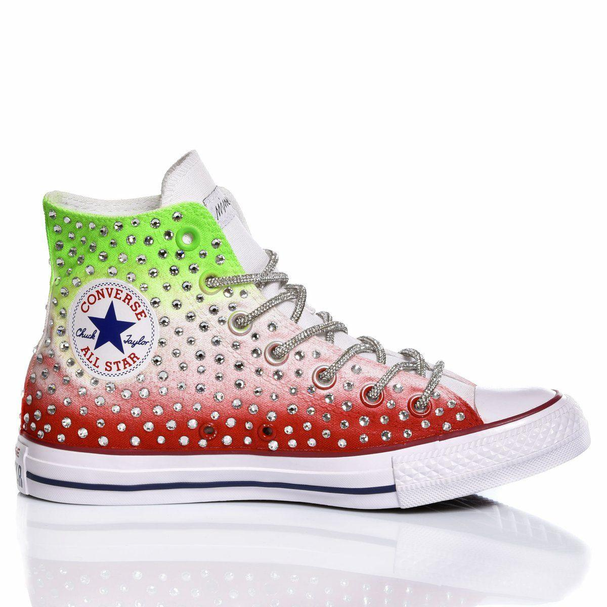 CONVERSE MULTICOLOR HI TOP SNEAKERS - DIVINE