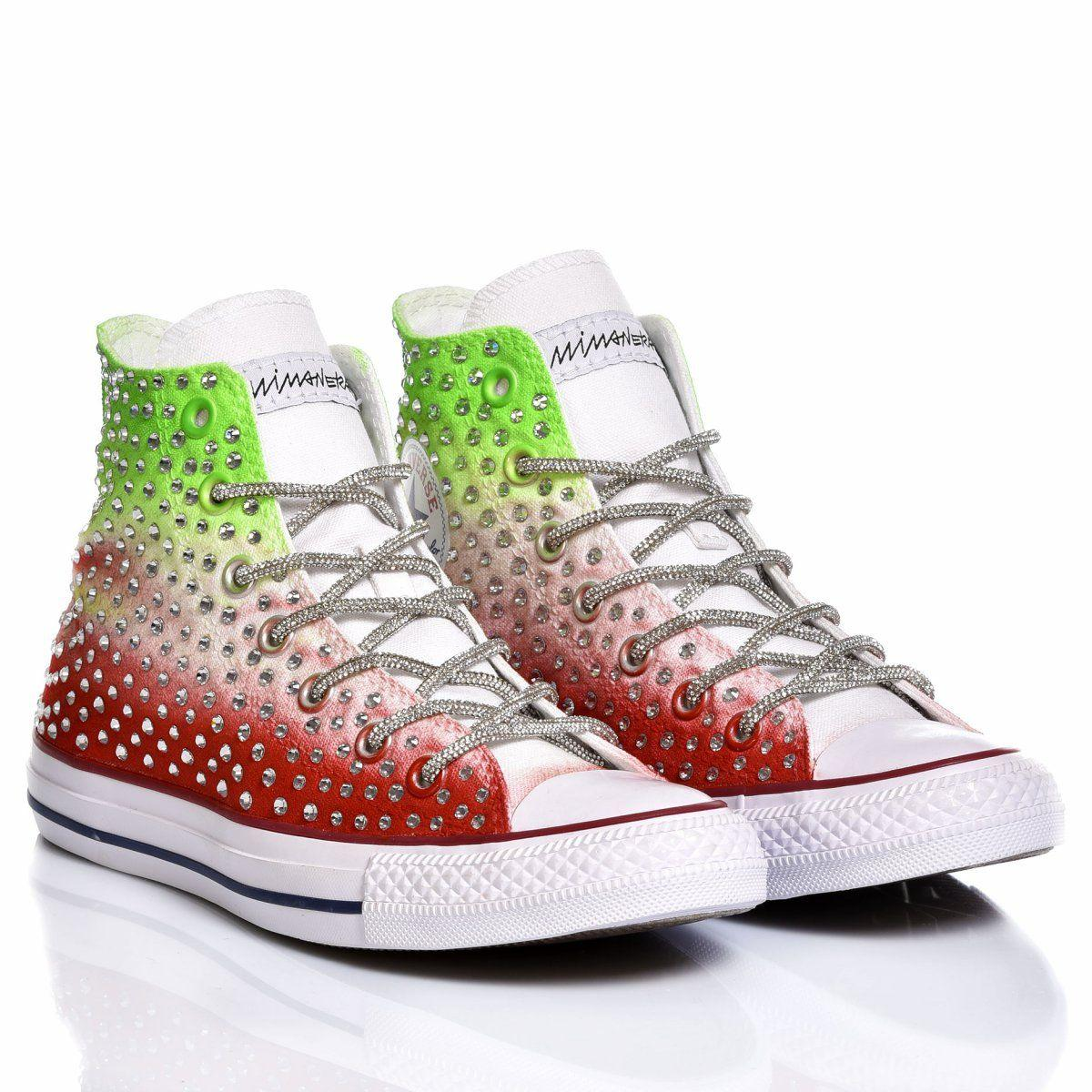 CONVERSE MULTICOLOR HI TOP SNEAKERS - DIVINE