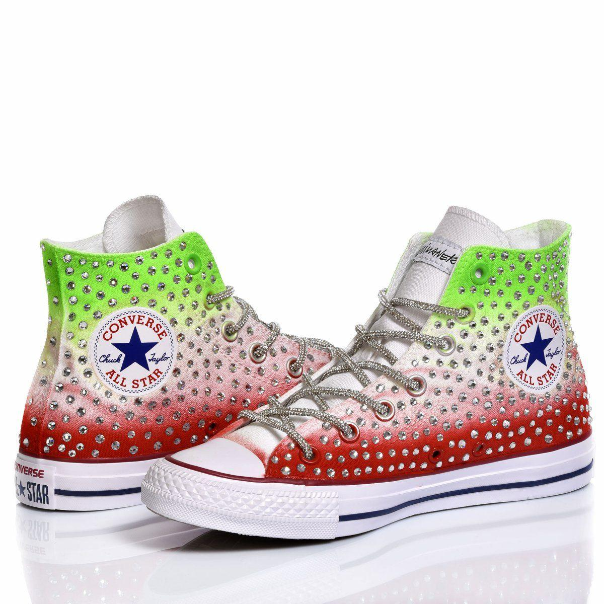 CONVERSE MULTICOLOR HI TOP SNEAKERS - DIVINE