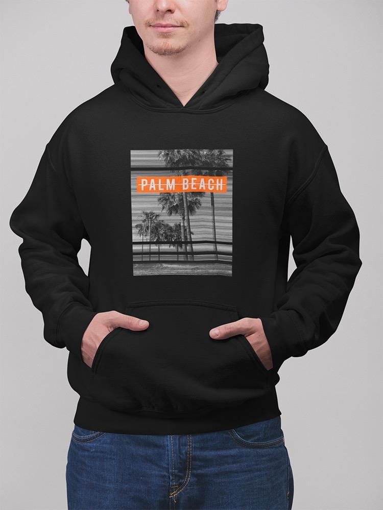 Palm Beach Design Hoodie Men's -Image by Shutterstock - DIVINE