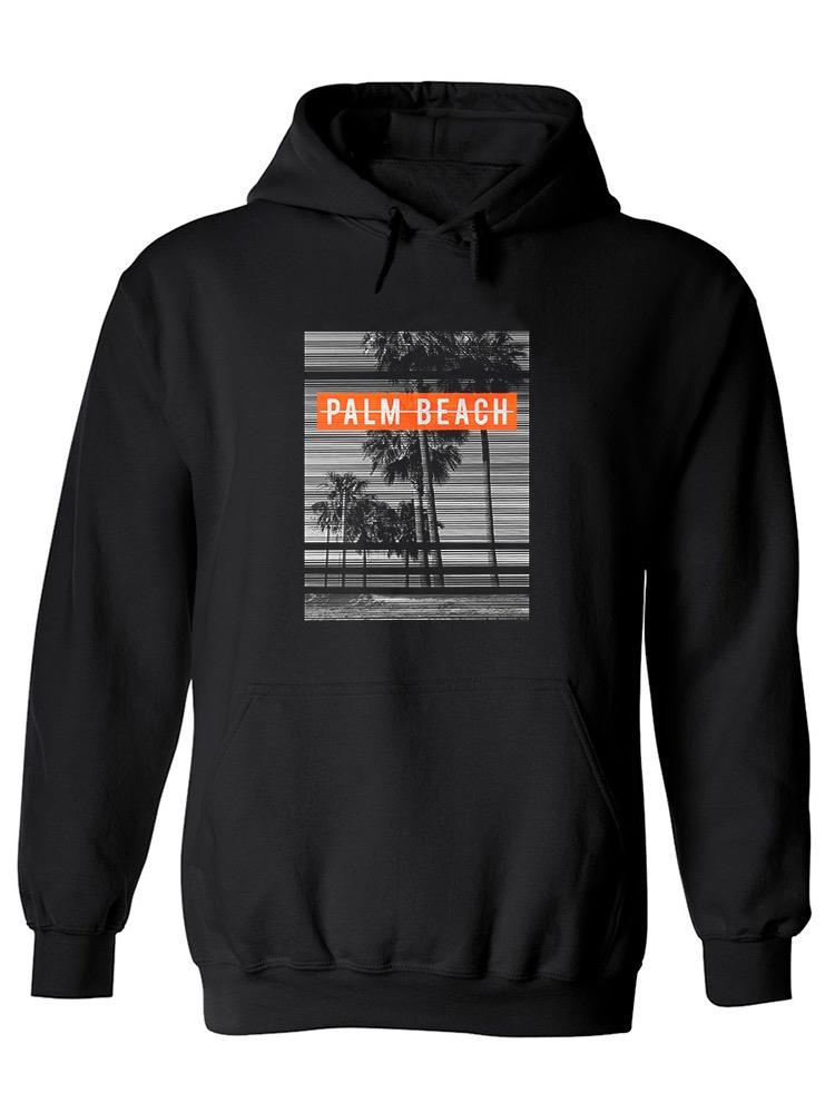 Palm Beach Design Hoodie Men's -Image by Shutterstock - DIVINE