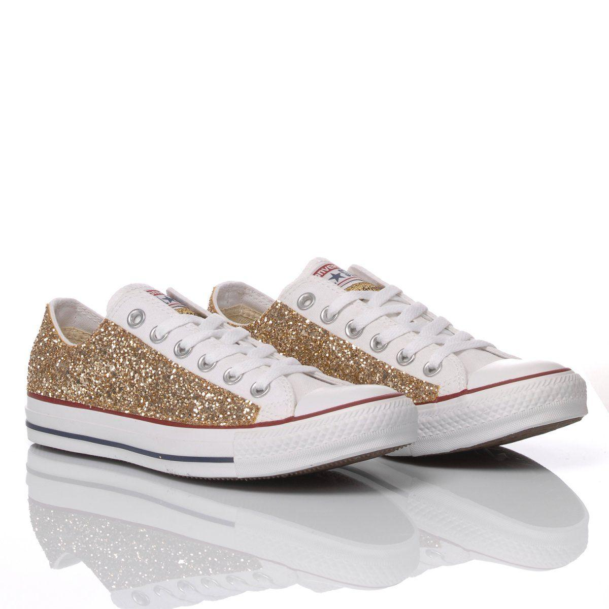 CONVERSE GOLD SNEAKERS - DIVINE