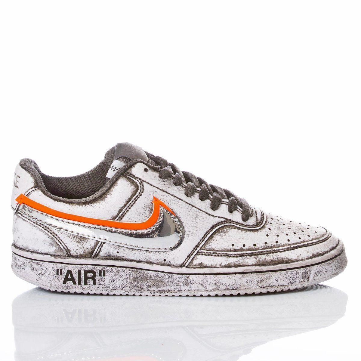 NIKE WHITE SNEAKERS - DIVINE