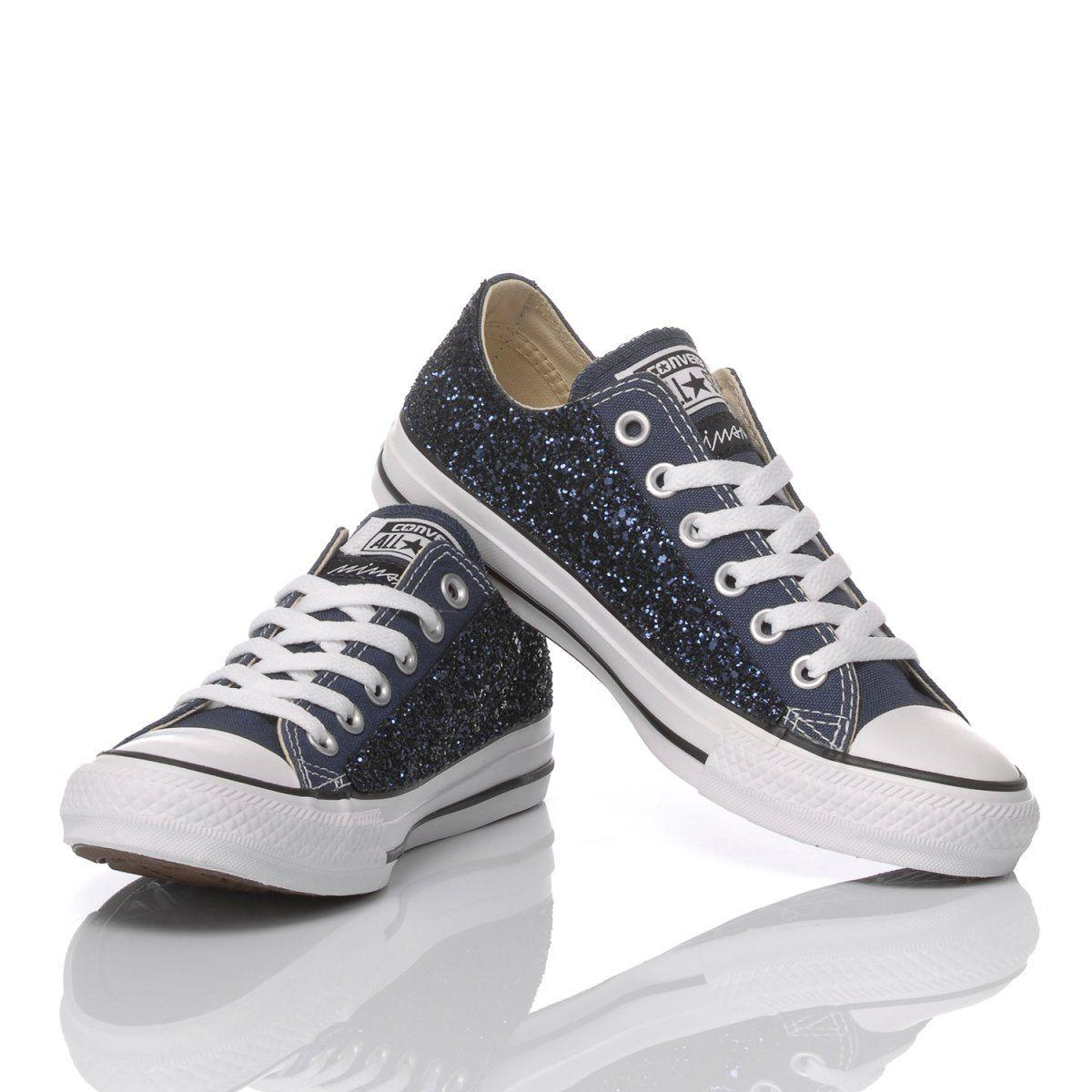 CONVERSE BLUE SNEAKERS - DIVINE