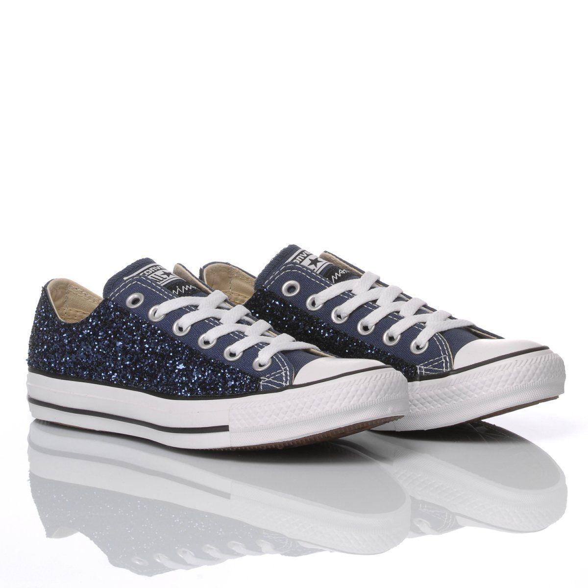CONVERSE BLUE SNEAKERS - DIVINE