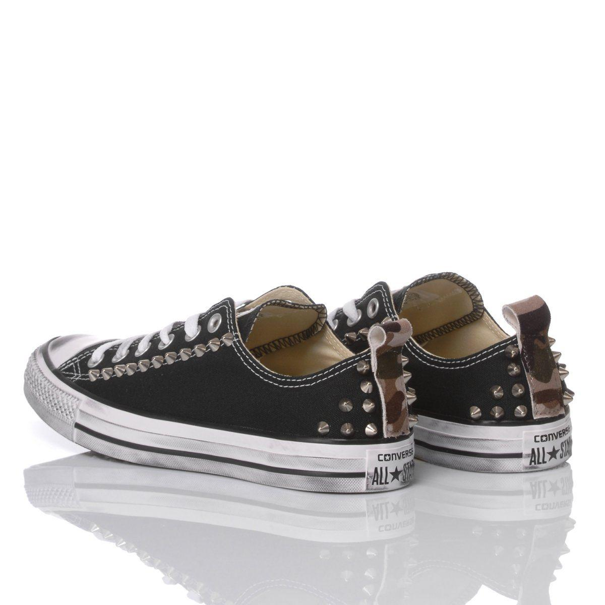 CONVERSE BLACK SNEAKERS - DIVINE