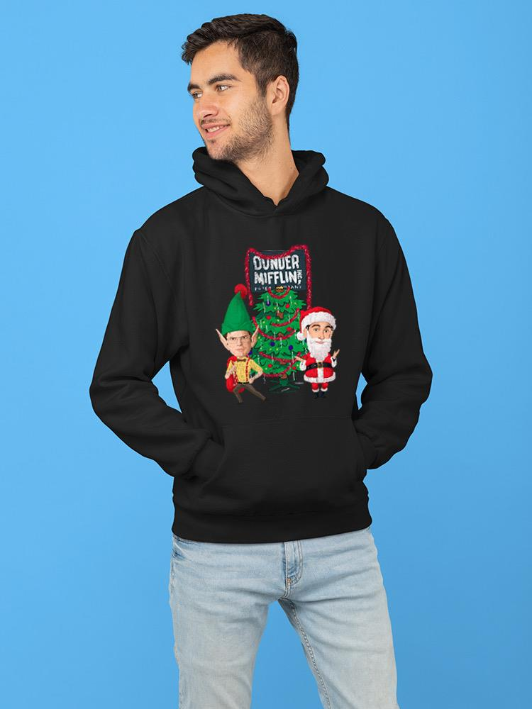 Dunder Mifflin Co. Christmas Hoodie The Office