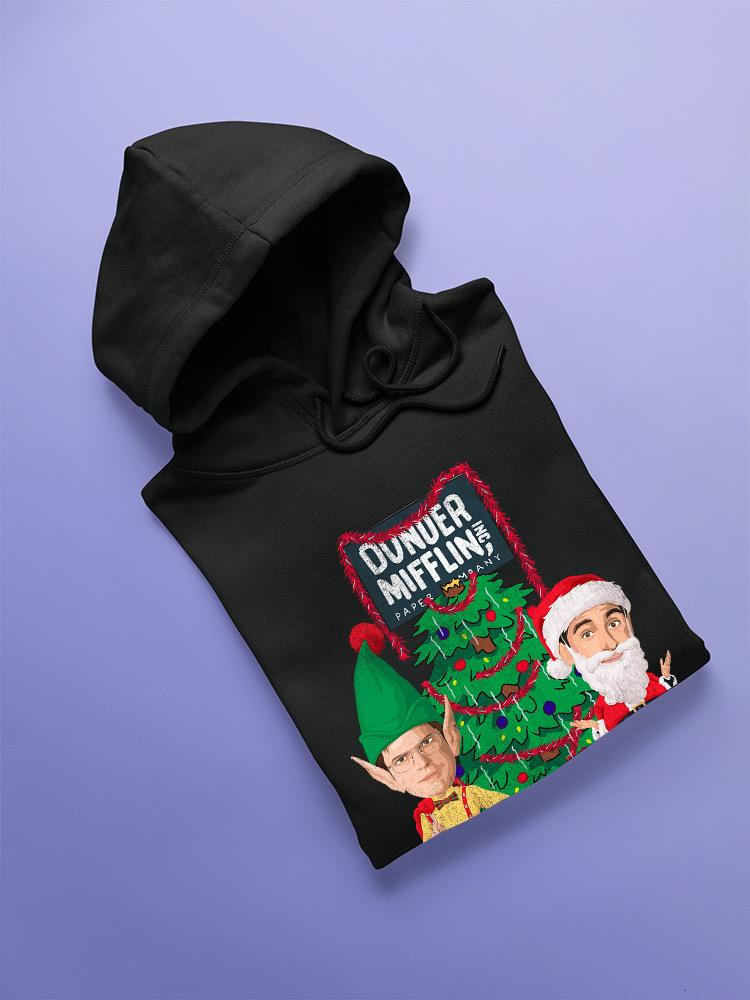 Dunder Mifflin Co. Christmas Hoodie The Office