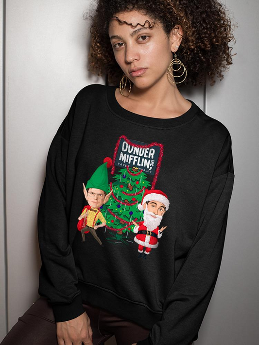 Dunder Mifflin Co. Christmas Hoodie The Office