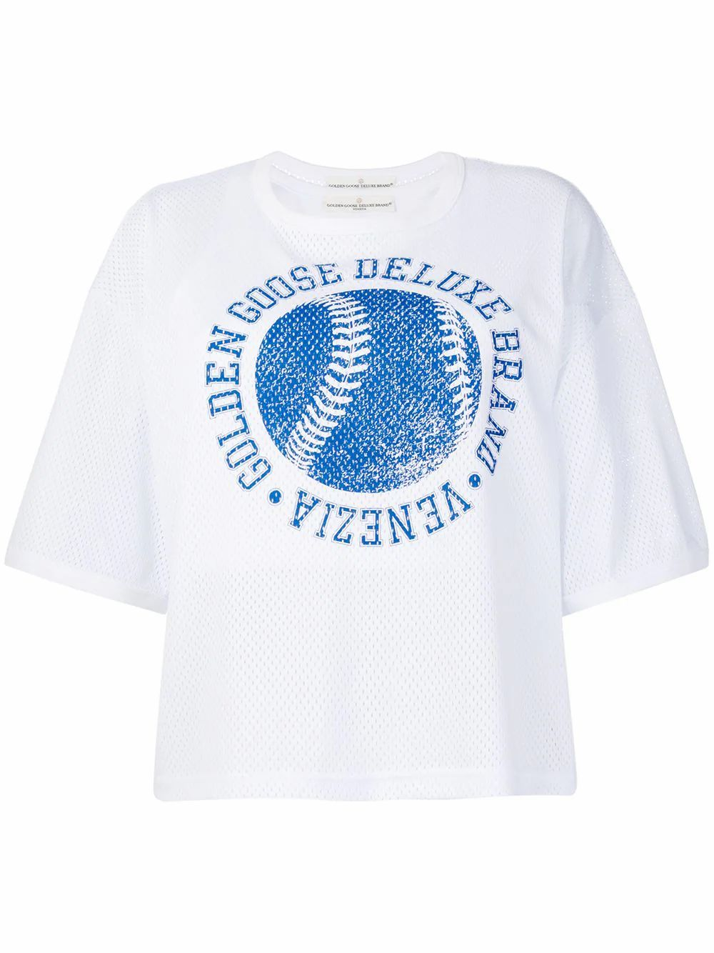 GOLDEN GOOSE WHITE T-SHIRT