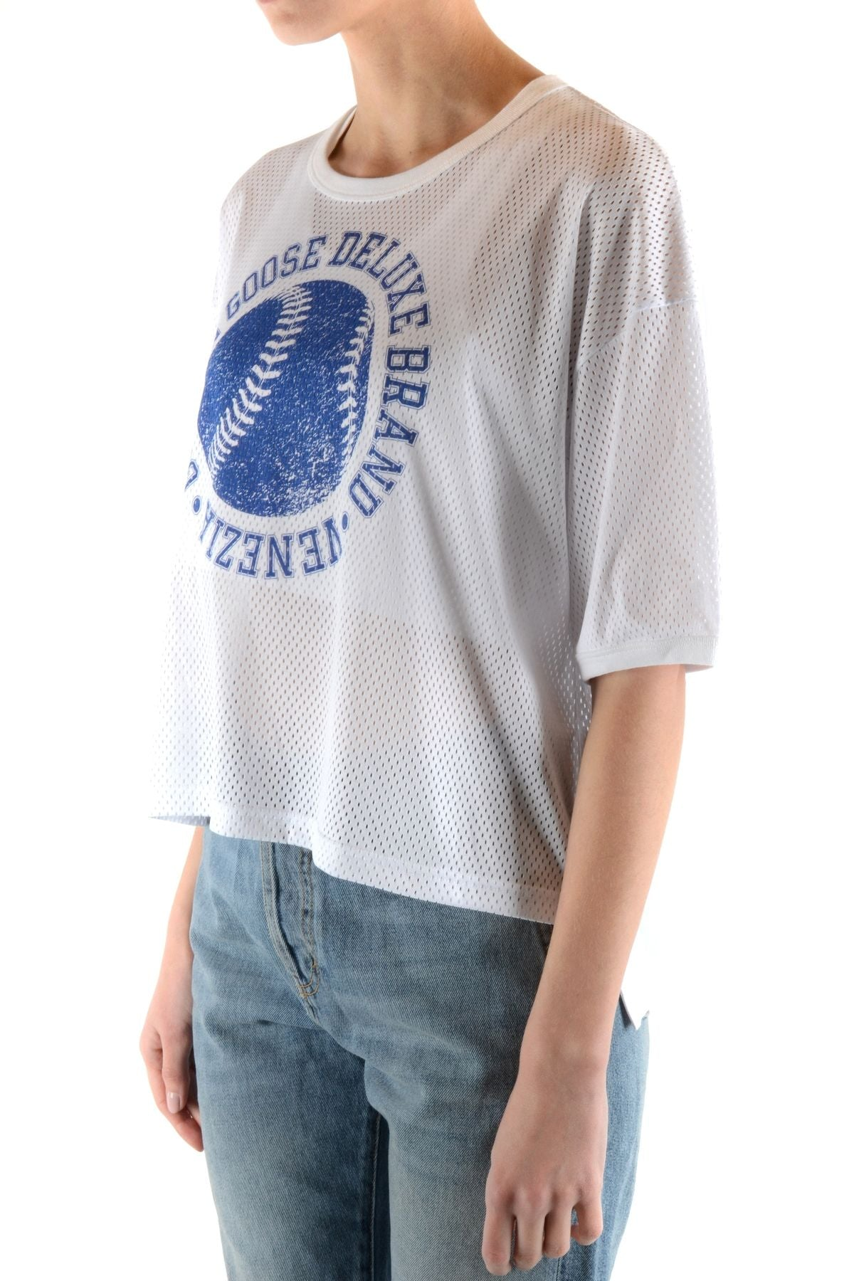 GOLDEN GOOSE WHITE T-SHIRT