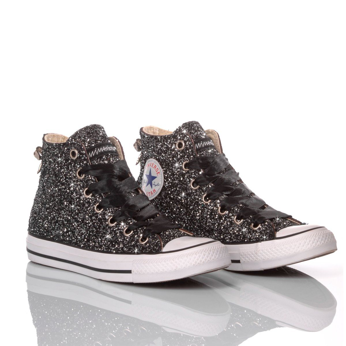 CONVERSE BLACK HI TOP SNEAKERS