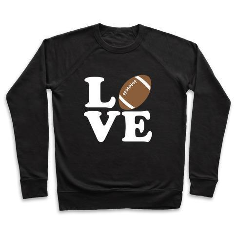 LOVE FOOTBALL CREWNECK SWEATSHIRT