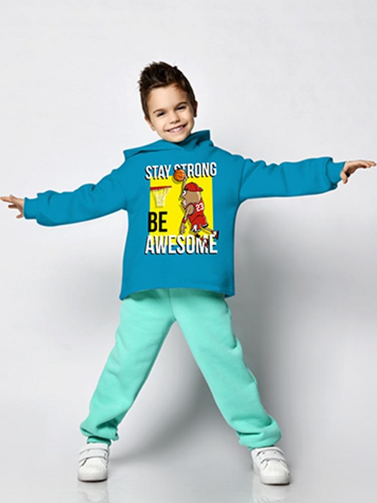 Stay Strong And Be Awesome Hoodie -Image by Shutterstock