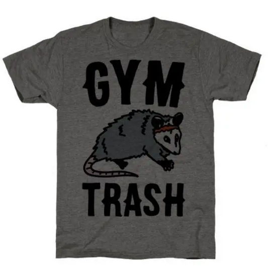 GYM TRASH OPOSSUM T-SHIRT