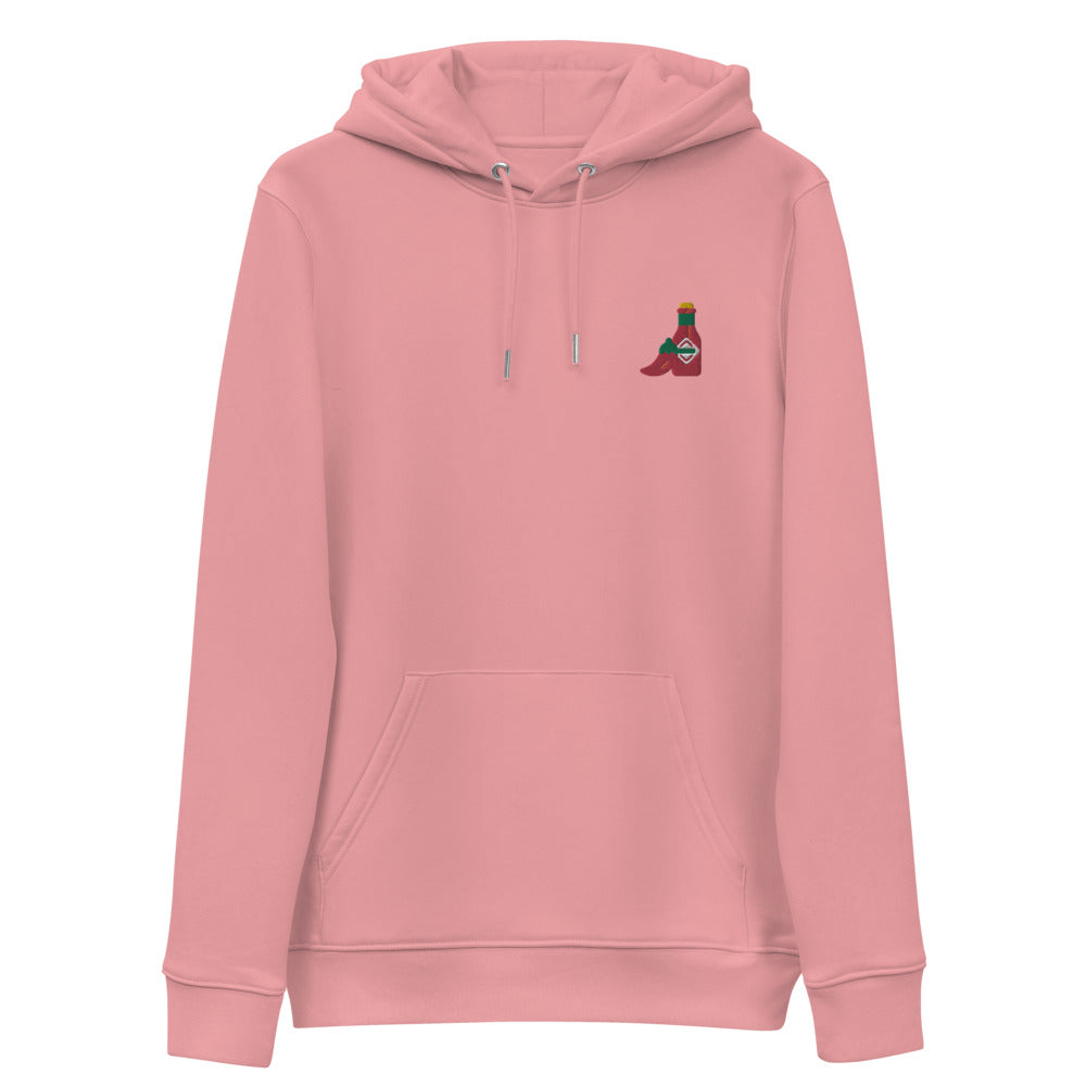 Hot Sauce - Organic embroidered Hoodie - DIVINE
