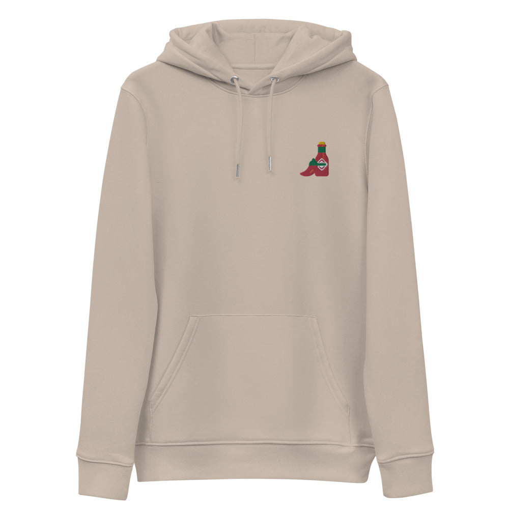 Hot Sauce - Organic embroidered Hoodie - DIVINE