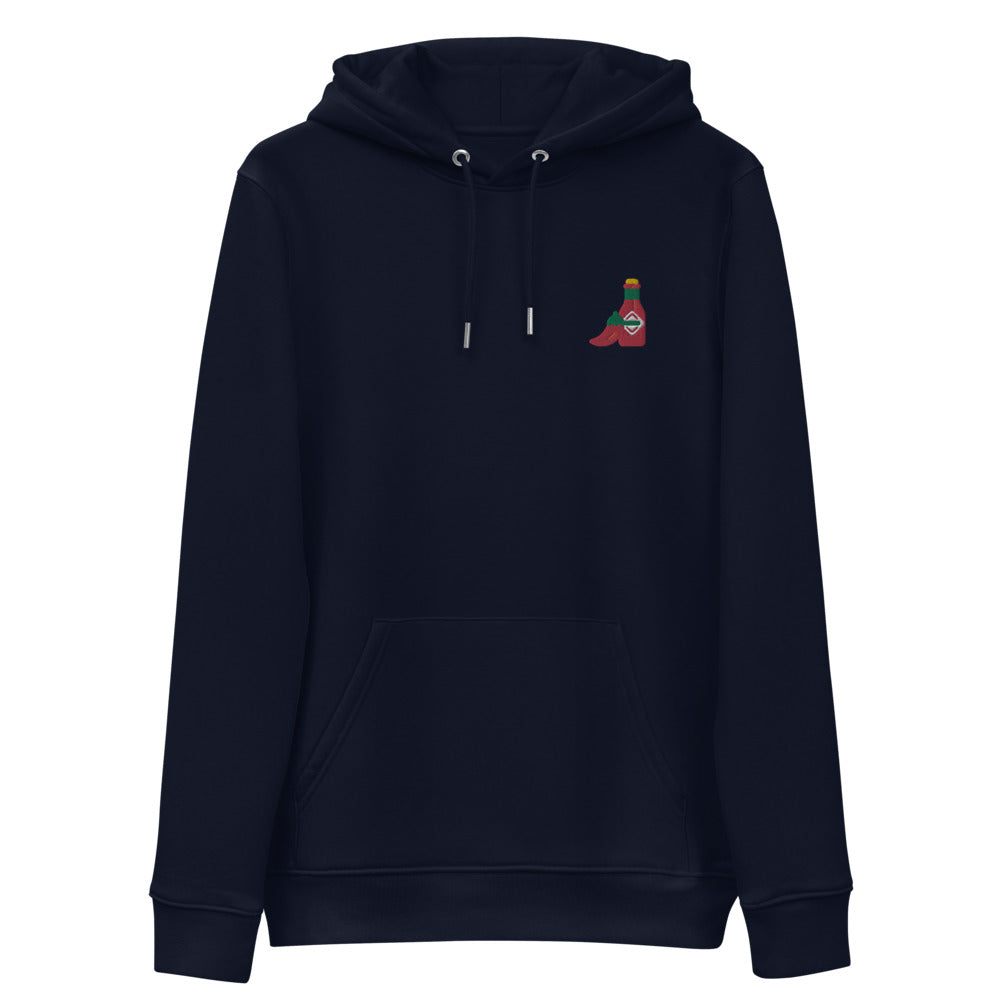 Hot Sauce - Organic embroidered Hoodie - DIVINE
