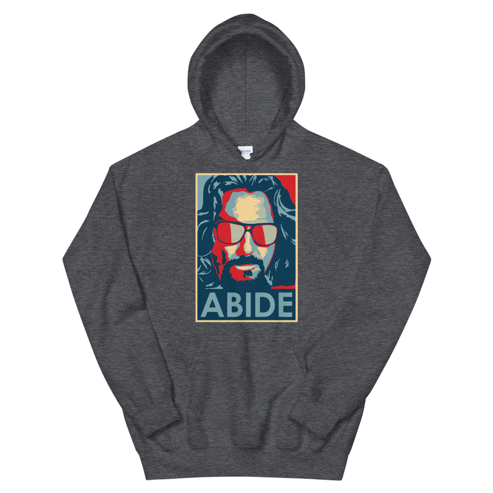 Big Lebowski Abide, Hope Style Unisex Hoodie - DIVINE