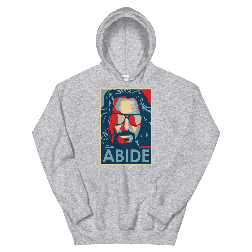 Big Lebowski Abide, Hope Style Unisex Hoodie - DIVINE