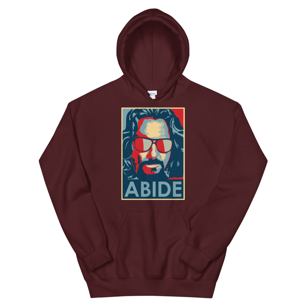 Big Lebowski Abide, Hope Style Unisex Hoodie - DIVINE