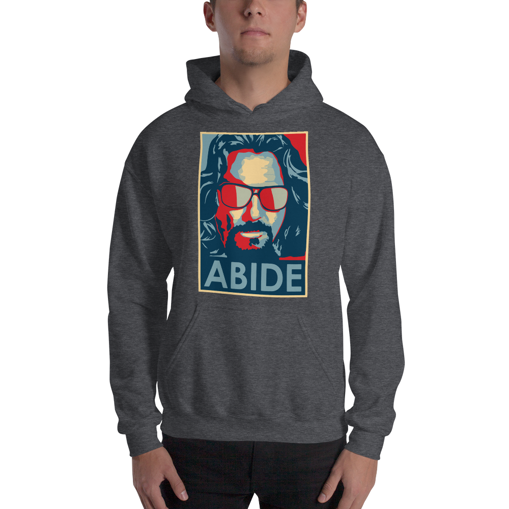 Big Lebowski Abide, Hope Style Unisex Hoodie - DIVINE