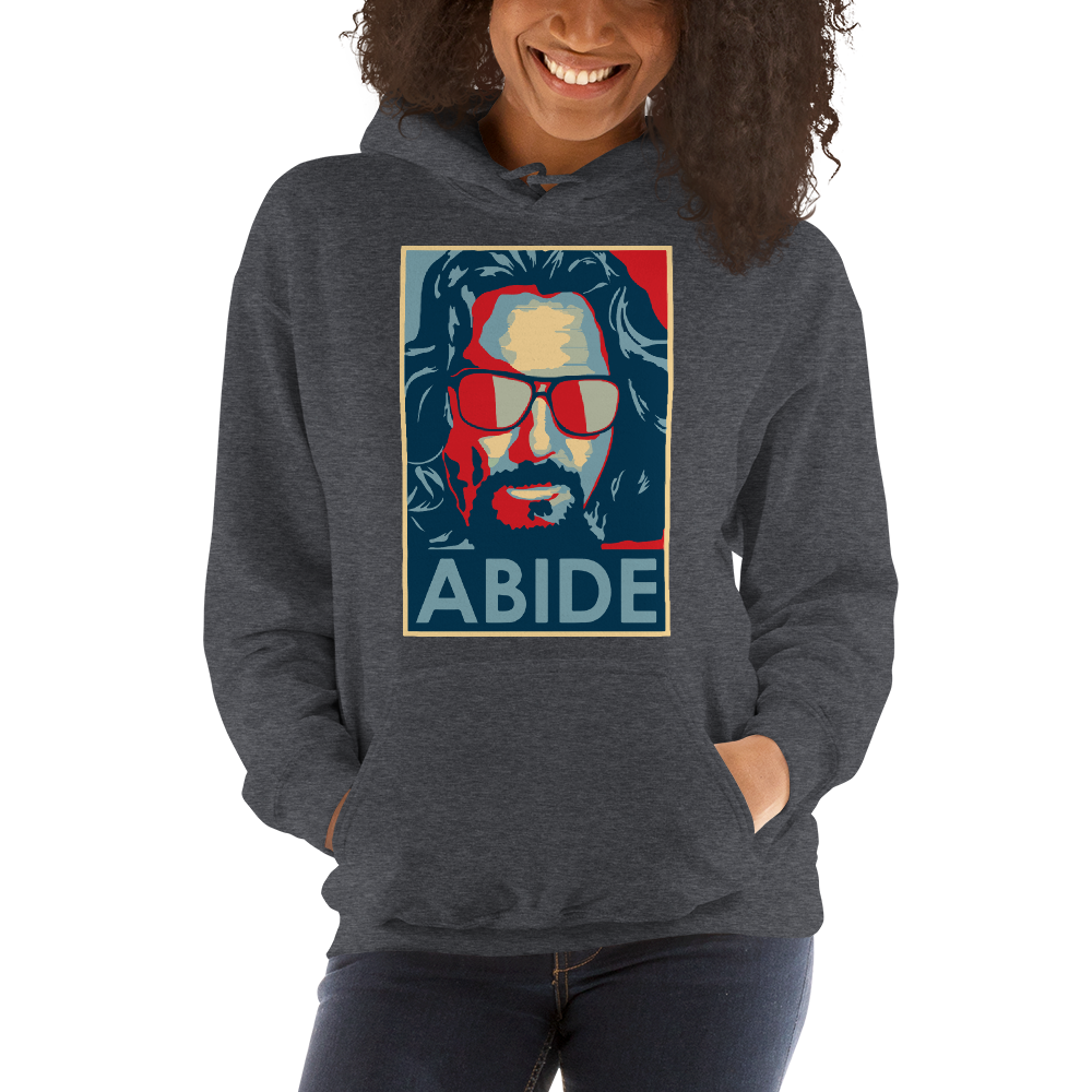 Big Lebowski Abide, Hope Style Unisex Hoodie - DIVINE