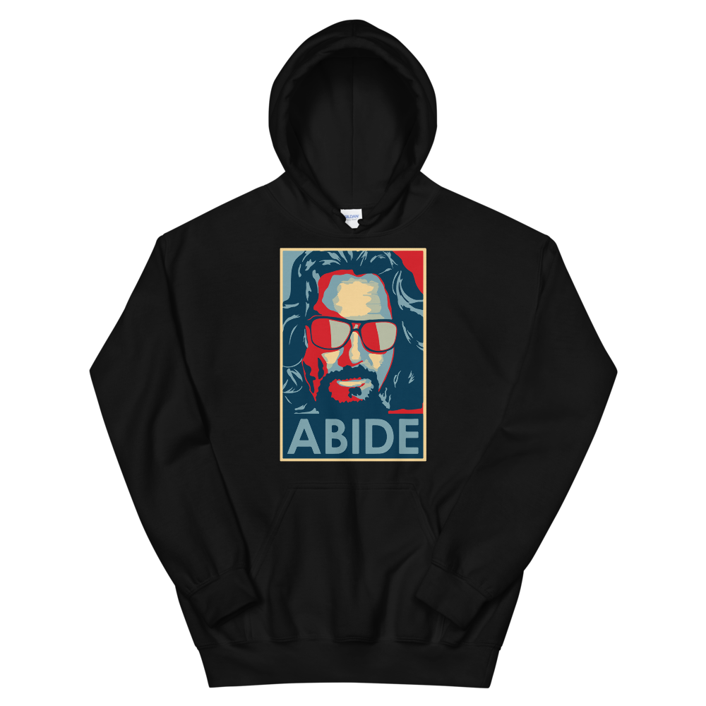 Big Lebowski Abide, Hope Style Unisex Hoodie - DIVINE